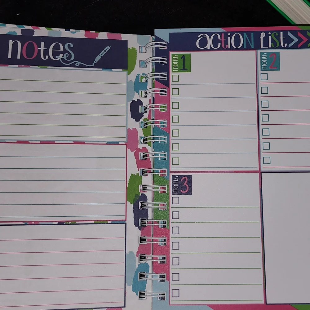 Budget Binder Multicolor Notebook - Picture 2 of 3